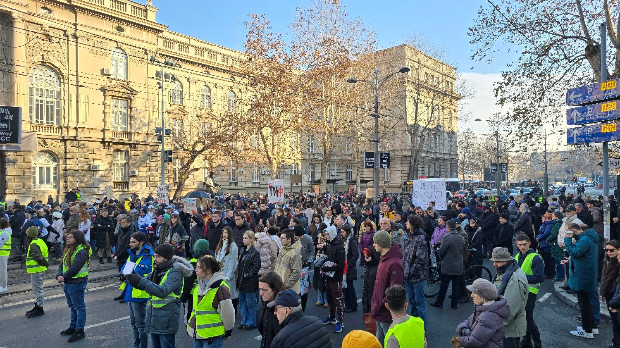 Petnaest minuta tišine danas u centru Beograda