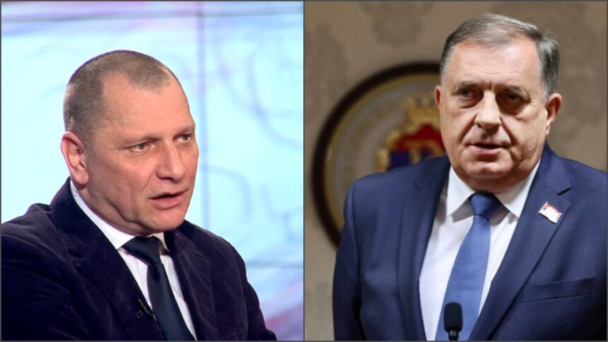 Miletić o Dodiku: Koristi državni novac da ruši državu, Tužilaštvo treba procesuirati sva kaznena djela