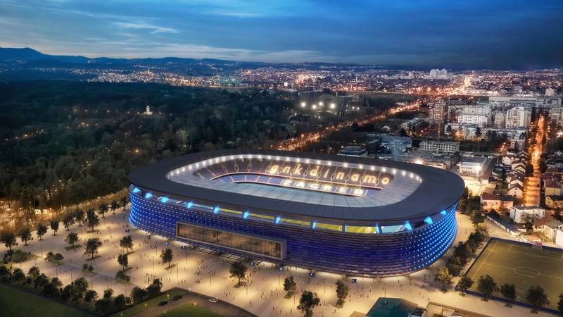 Detalji novog Maksimira: Na sjeveru stajanje, vip i business prostori, čak i  dvorana za futsal