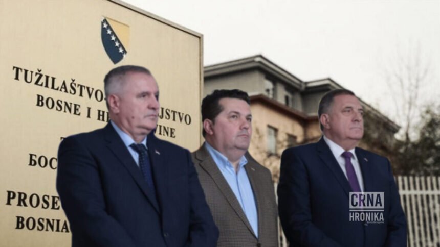 Tužilaštvo BiH izdalo naredbu za privođenje Dodika, Viškovića i Stevandića