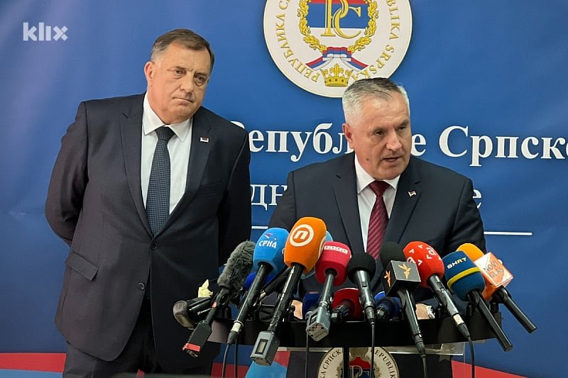Dodik, Višković i Stevandić će se u 12 sati u Banjoj Luci obratiti javnosti