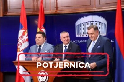RASPISANA CENTRALNA POTJERNICA: Svaki policajac može uhapsiti Dodika, Viškovića i Stevandića