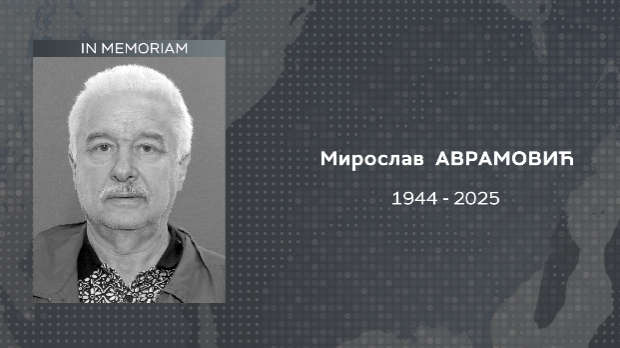 Miroslav Avramović umirovljeni snimatelj.