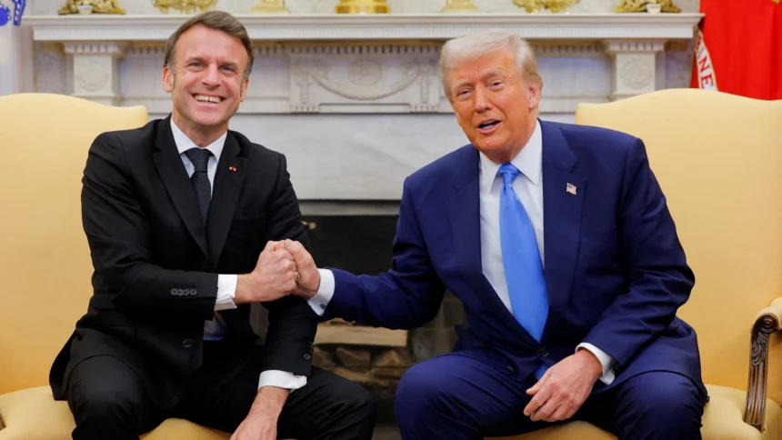 Macron i Trump: Želimo zajedno raditi na miru u Ukrajini