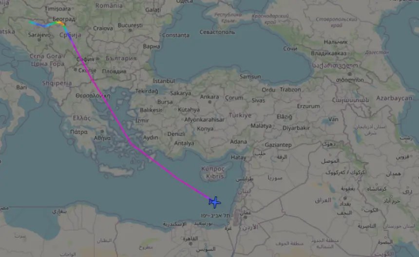 BJEGUNAC NA SLUŽBENOM PUTU: Avion Vlade RS sletio u Tel Aviv, pretpostavlja se da je u njemu Dodik