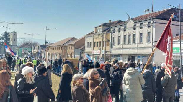 Protesti širom Srbije, studentski marševa