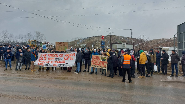 Odlagalište Valjeva blokirano je dva sata, mještani najavljuju radikalizaciju protesta