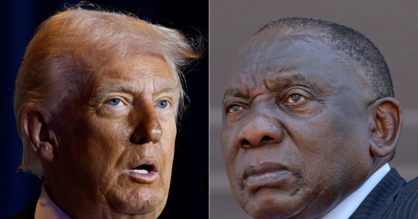 Trump zamrzava pomoć u Južnoj Africi usred zakona o zakonu o eksproprijaciji zemljišta