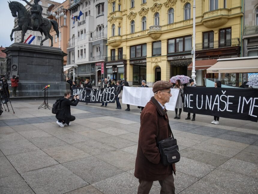 Nevladine organizacije traže imenovanje Trga ahmićkih žrtava u Zagrebu