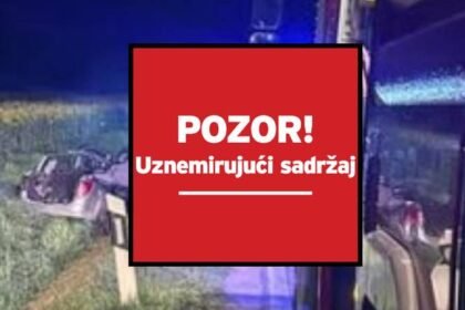 Prve fotografije s mjesta užasa: Ovdje je poginulo dvoje djece. Bila su na zadnjem sjedalu…