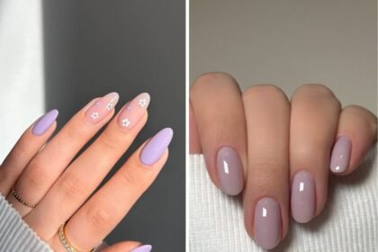 Mlečni lavanda nokti su najlepši prolećni trend za nežni pastelni manikir