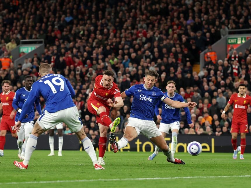 Liverpool je Beatton Everton u Feisty Derby održao nazivu naslova na putu
