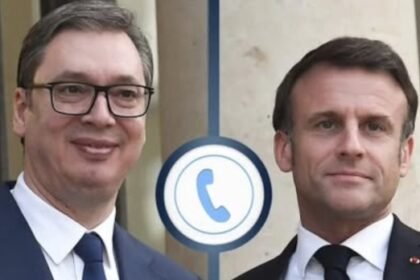 Vučić: Francuski prijateljstvo donosi velike koristi, dogovorili smo se da se sastanemo; Macron: Želim da Srbija nastavi evropski put
