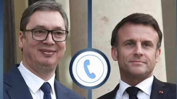 Vučić: Francuski prijateljstvo donosi velike koristi, dogovorili smo se da se sastanemo; Macron: Želim da Srbija nastavi evropski put