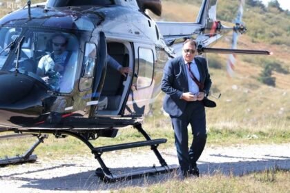 CH saznaje: “Dodik helikopterom odletio u pravcu Beograda”