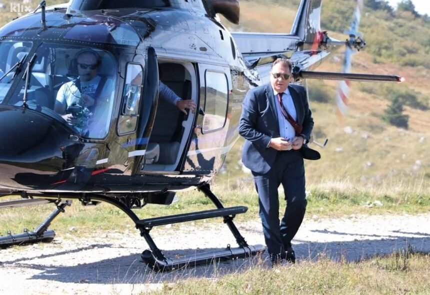 CH saznaje: “Dodik helikopterom odletio u pravcu Beograda”