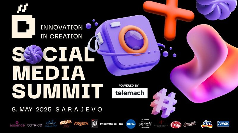 Sutra u Sarajevu: Sve je spremno za četvrti Social Media Summit by Telemach