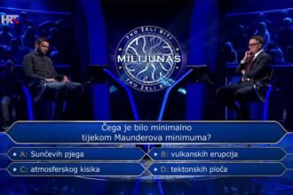 TARIK GA JE U ČUDU GLEDAO: Takmičar u ‘Milijunašu’ išao na sve ili ništa, kući je odnio…
