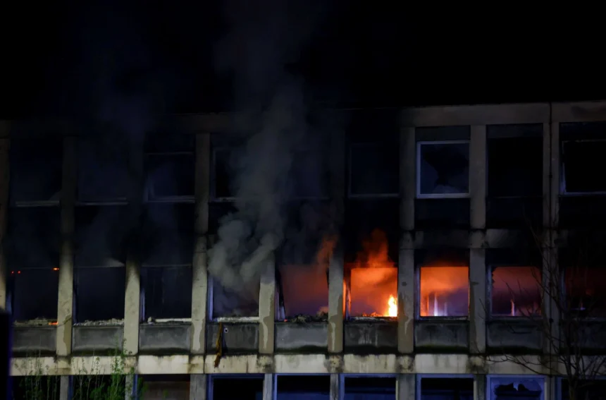 Split: Novi požar u napuštenoj zgradi Dalmacijavino