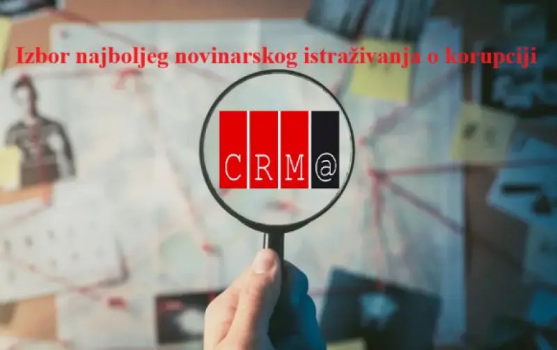 POZIV NOVINARIMA I REDAKCIJAMA: Prijavite se za izbor najboljeg novinarskog istraživanja o korupciji