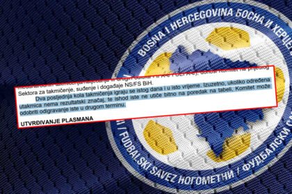 FS BiH protiv svojih pravila ili “zna nešto više”? Posljednja dva kola PL BiH u različitim terminima