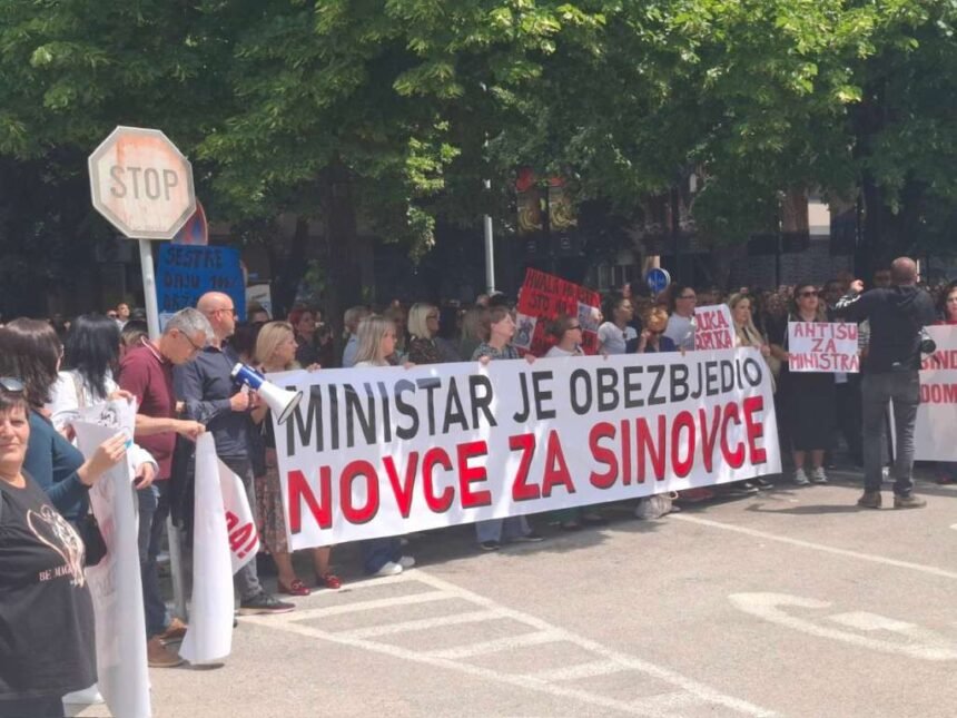Zdravstveni radnici HNK na ulicama Mostara: Vladi upućeno posljednje upozorenje
