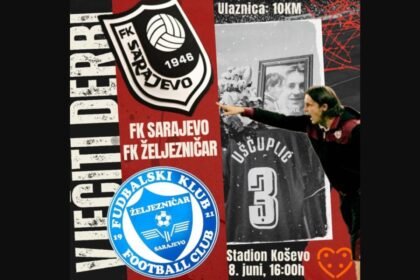 Počela prodaja ulaznica: Veterani Sarajeva i Željezničara na Koševu igraju za Pomozi.ba u pomen Dženana Uščuplića