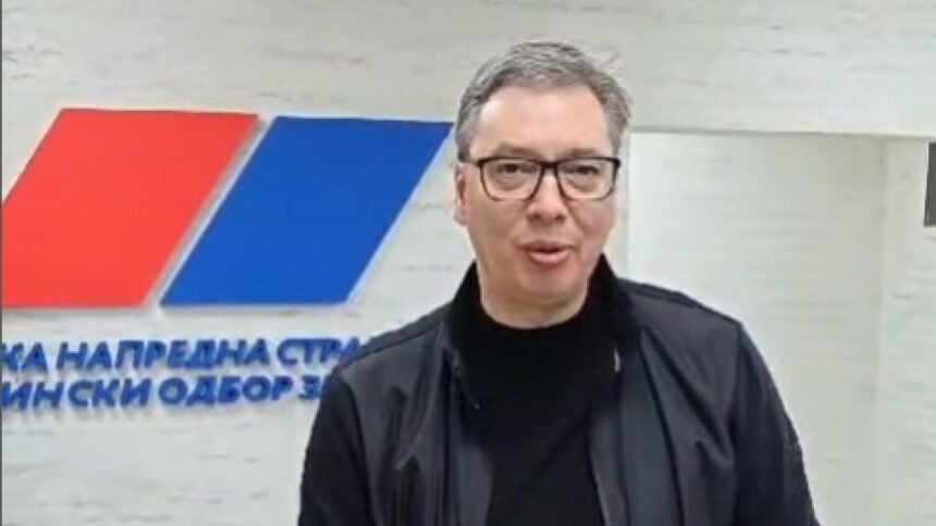 VIDEO Vučić ide dalje: “Uskoro slijedi poziv za ljude širom Srbije…”