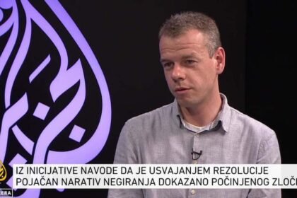 Milosavljević: Veličanje ratnih zločinaca je oficijelna politika države Srbije