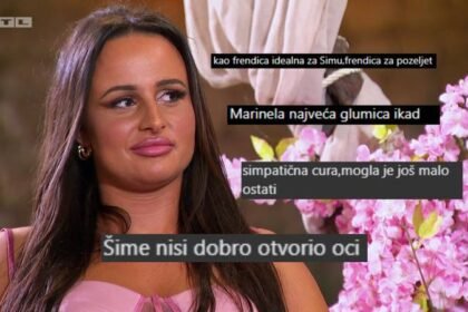 Mia dala prijateljski savjet Šimi i oduševila gledatelje: E, to ti je prijateljica, Šime nisi otvorio oči