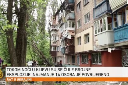 Rusija izvela masovni napad dronovima i raketama na Kijev