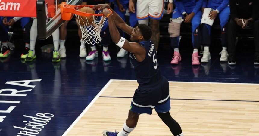 Thunder-Timberwolves: Edwards, Minnesota Rout OKC u igri 3 zapadne finale