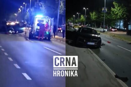 Dvije osobe povrijeđene u teškoj saobraćajnoj nesreći u tuzlanskom naselju Irac