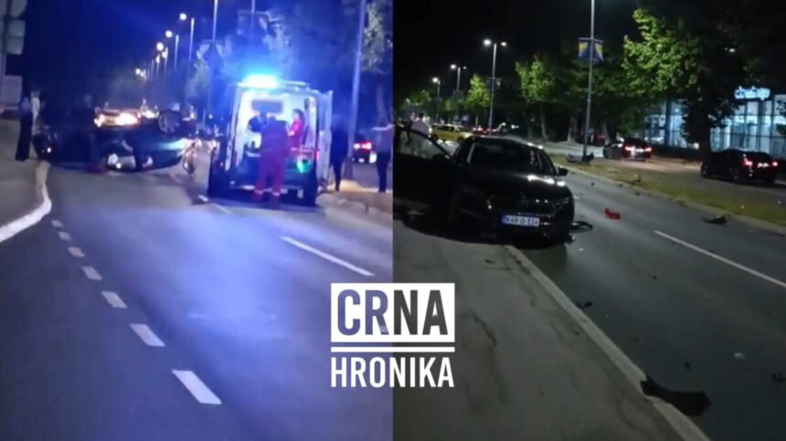 Dvije osobe povrijeđene u teškoj saobraćajnoj nesreći u tuzlanskom naselju Irac