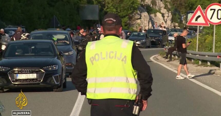 Blokada saobraćajnica: Način borbe za prava građana Crne Gore