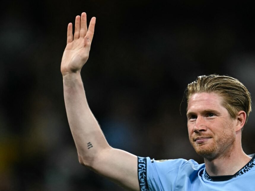 Kevin de Bruyne: Man City ponuda oproštaj za kapetan na stadionu Etihad