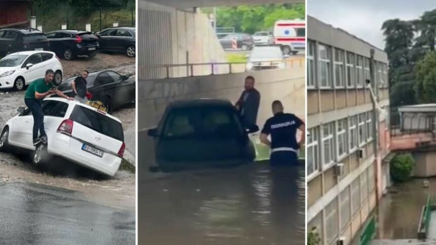 FOTO/VIDEO Apokaliptičke scene diljem Beograda, poplave gutaju ulice: “Ovo je pravi kaos…”