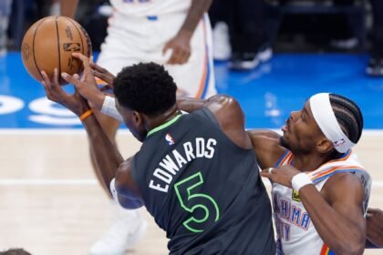 Thunder-Wolves: Gilgeous-Alexander vodi OKC za igru ​​1 pobjedu u zapadnoj finalansi