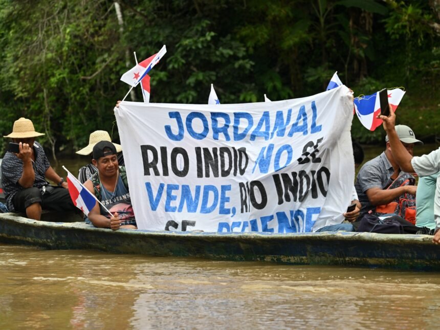 Lokalne zajednice se zavjetuju za borbu protiv novog rezervoara Panama Canal