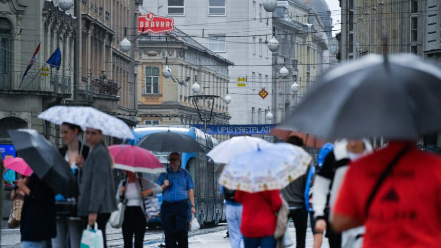 Pripremite se na obilnu kišu: Pogledajte jutrošnje temperature u gradovima