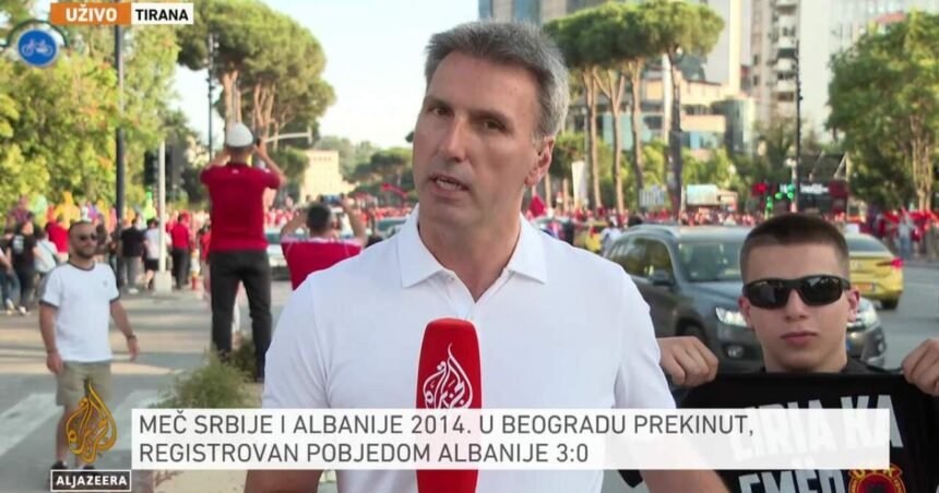 Sirene, turiranje automobila i skandiranje na ulicama Tirane pred utakmicu Albanije i Srbije
