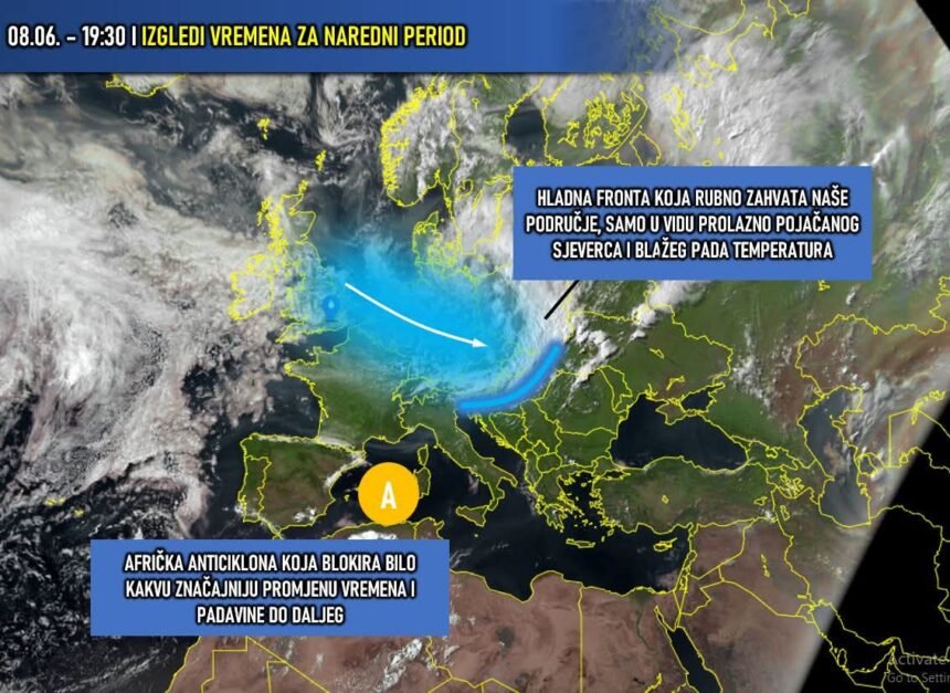 BHMeteo: “Padavine su upitne, a nevremena, leda i ostalih nepogoda nema”
