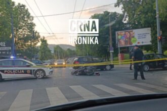 Još jedna teška saobraćajna nesreća u Sarajevu: Povrijeđen motociklista