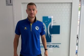 Ma kakav Istanbul i Milano: Edin Džeko na fizikalnim terapijama u Istočnom Sarajevu