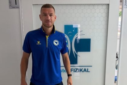 Ma kakav Istanbul i Milano: Edin Džeko na fizikalnim terapijama u Istočnom Sarajevu