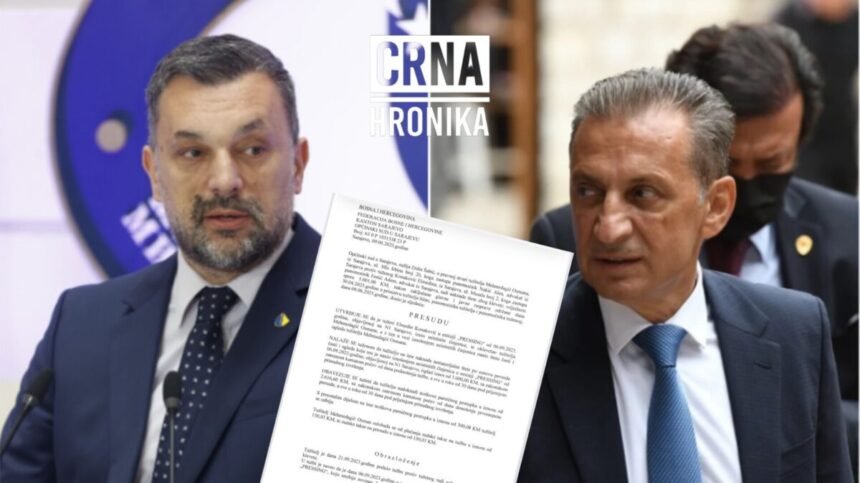 Konaković izgubio spor zbog klevete, mora platiti odštetu Osmanu Mehmedagiću