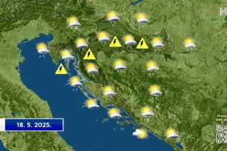 I izborna nedjelja vremenski promjenjiva i nestabilna