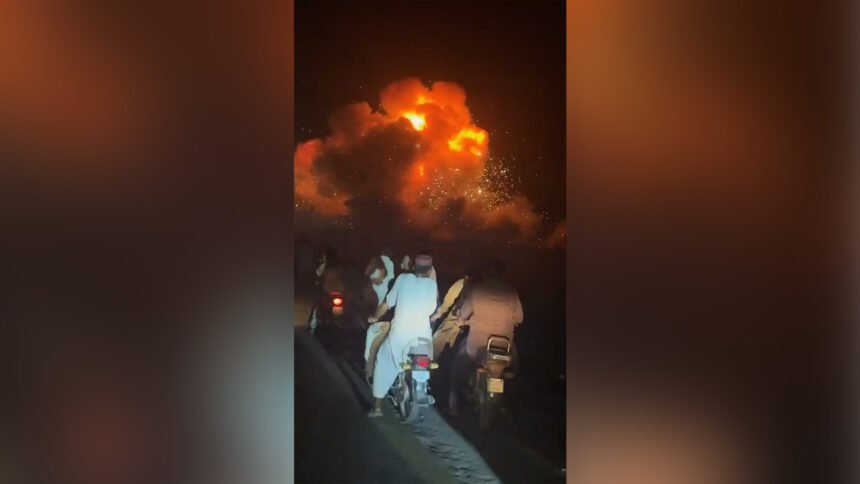 Indijski vojni štrajkovi Pakistan, Pakistanska kašmir