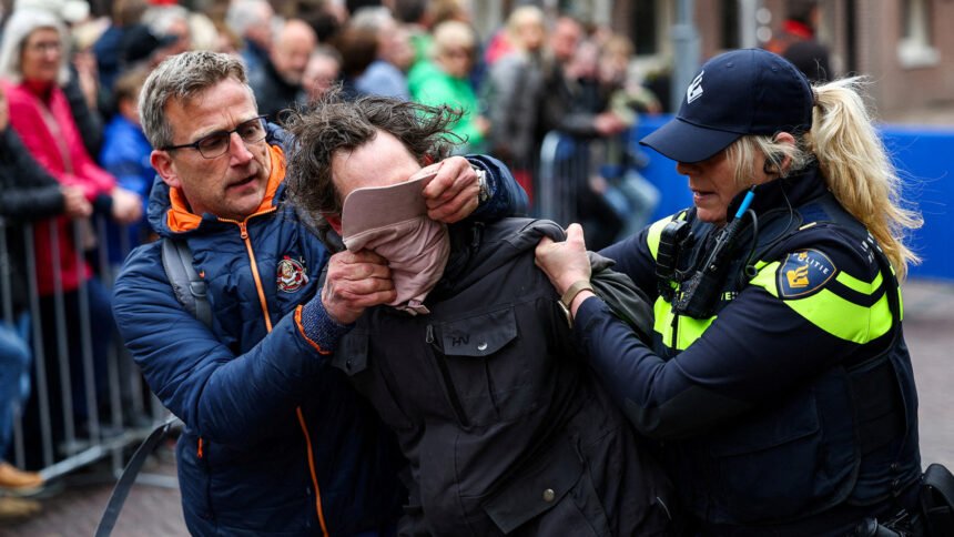 Pro-Palestinski demonstranti poremećuju holandski događaj WW2