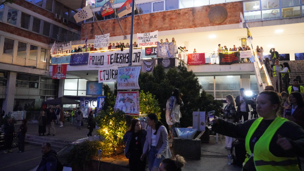 Studenti su objavili kraj dvonedeljne blokade RTS-a